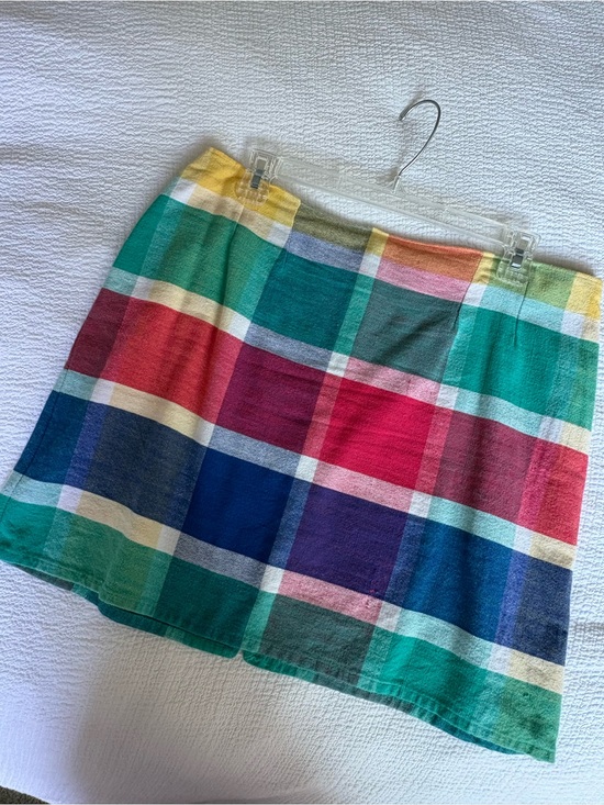 Dresses & Skirts - Multicolor Plaid Mini Skirt